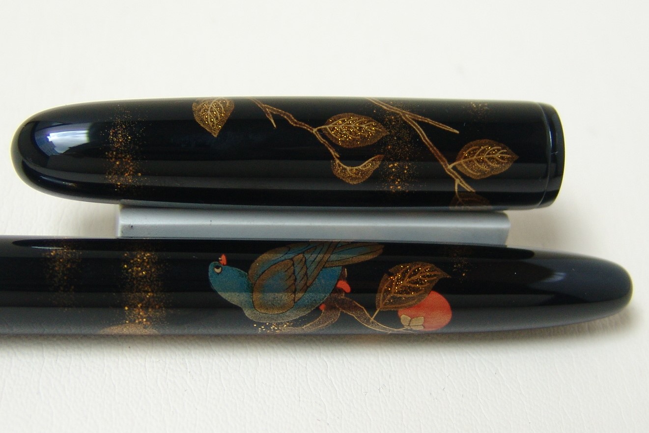 NamikiYukarisizePigeonandPersimmonFountainPen_F